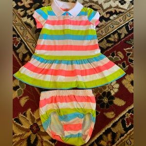 Carter’s 12MColorful Striped Baby Matching Outfits